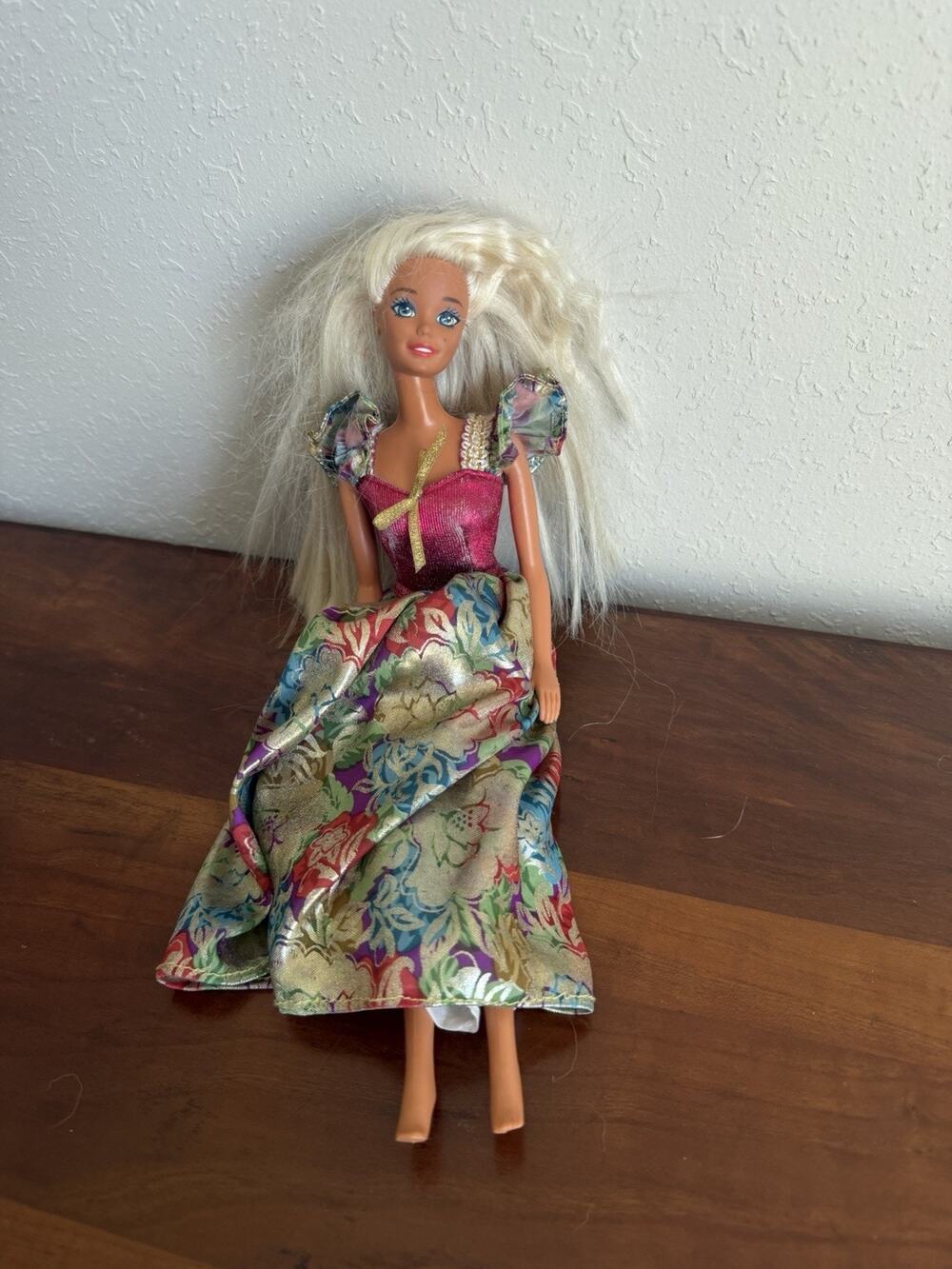 1966 Mattel Haute Couture Foreign Issue Blonde Hair Blue Eye Barbie Doll Vintage